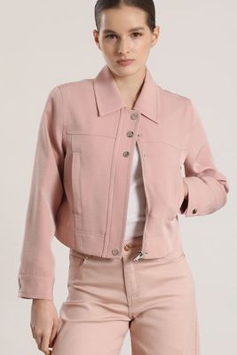Chaqueta corta Liola mujer rosa