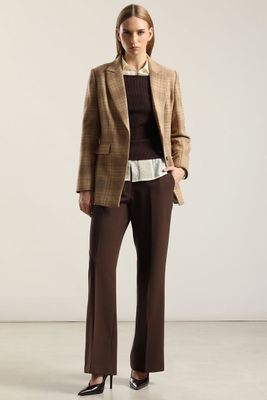 Imagen 2 del producto Blazer Principe De Gales, Cafe Liola