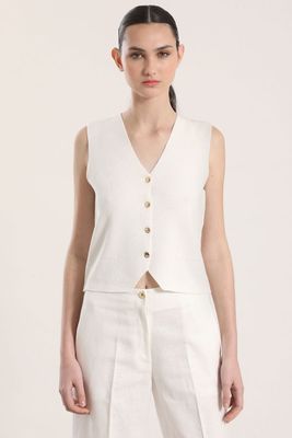 Cardigan liola mujer crudo