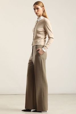 Imagen 2 del producto Pantalon Sastre Fantasia Melange, Beige Liola