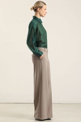 Imagen 2 del producto Pantalón ancho, tiro alto, Topo Liola