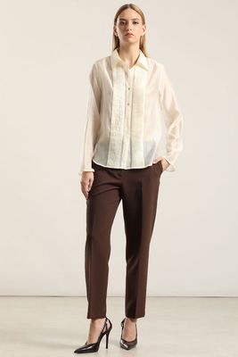 Imagen 2 del producto Blusa Alforza Con Lyocell, Crudo Liola