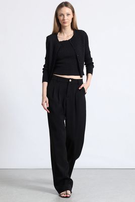 Imagen 2 del producto Cardigan tejido liola mujer negro