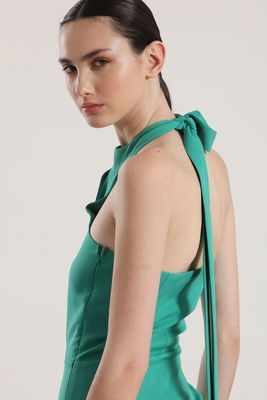 Imagen 2 del producto Enterito halter Liola mujer verde