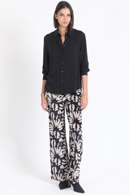 Imagen 2 del producto Blusa Larga Basica, Negro Liola