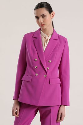 Blazer entallado mujer Liola violeta