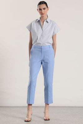 Imagen 2 del producto Pantalón sastre liola mujer celeste