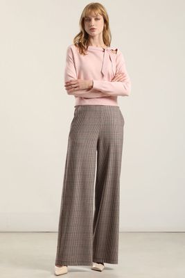 Imagen 2 del producto Jersey punto, lazada hilo metalizado, rosa Liola