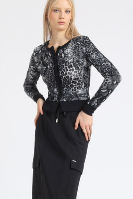 Imagen 2 del producto Falda Larga Cargo, Negro Liola