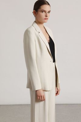 Imagen 2 del producto Blazer semi recto mujer Liola beige