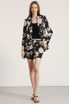 Imagen 2 del producto Short estampado Liola mujer negro