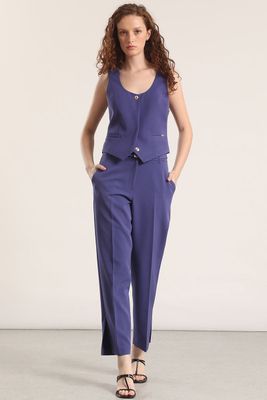 Imagen 2 del producto Chaleco sastre Liola mujer arandano