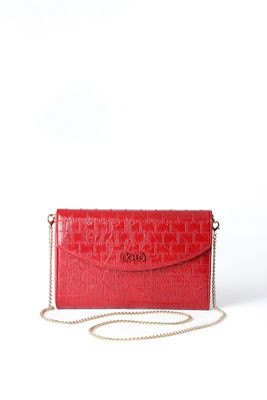 Cartera estilo sobre Liola rojo