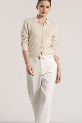 Imagen 2 del producto Cardigan tejido lurex liola mujer beige