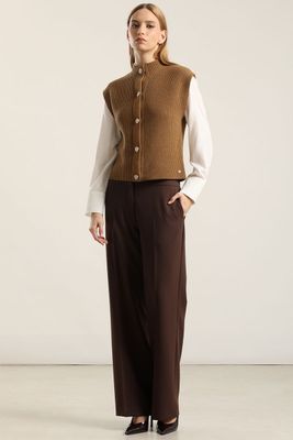 Imagen 2 del producto Cardigan punto, camel Liola