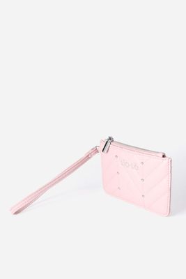 Imagen 2 del producto Monedero acolchado tachas liola rosa