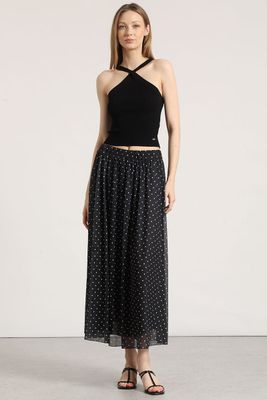 Imagen 2 del producto Top halter tejido Liola mujer negro