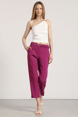 Imagen 2 del producto Top asimétrico herraje Liola mujer crudo