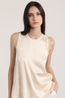Imagen 2 del producto Blusa satin Liola mujer beige