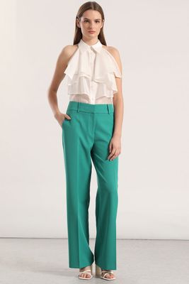 Imagen 1 del producto Pantalón recto liola mujer verde