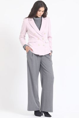 Imagen 2 del producto Blazer Entallado Cruzado, Rosa Liola