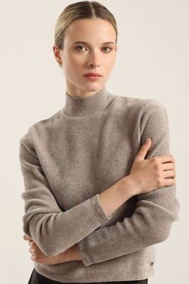 Imagen 1 del producto Jersey Punto Tejido Fantasia, Topo Liola