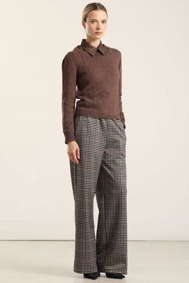 Imagen 2 del producto Jersey Punto Fantasia, Chocolate Liola