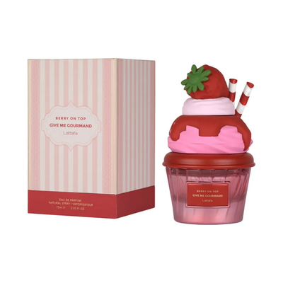Lattafa Give Me Gourmand Berry On Top Edp 75 Ml Mujer