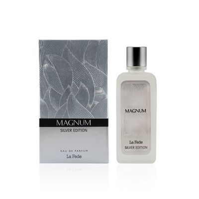 Perfume Khadlaj La Fede Magnum Slver Edition Edp100Ml Hombre