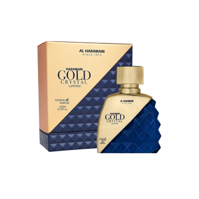 Perfume Al Haramain Gold Crystal Sapphire Ext DParfum 100 Ml