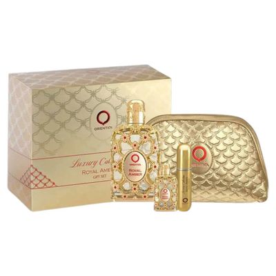 Orientica Royal Amber Edp 80ml+7,5ml + Atomiz. Rec + Git Bag