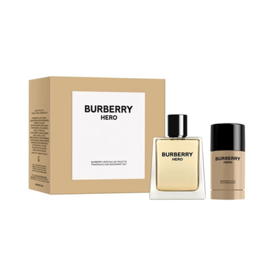 Imagen 1 del producto Burberry Hero Edt 100 Ml + Deo Stick 75 Ml Set 2 Pcs