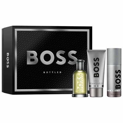 Imagen 1 del producto Boss Bottled Edt 100 Ml + Sg 100 Ml + Deo Spray 150 Ml Set