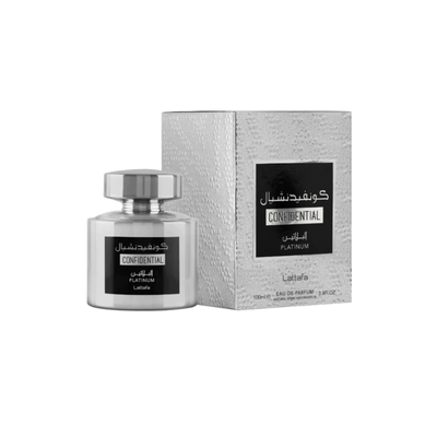 Perfume Lattafa Confidential Platinum Edp 100 Ml Unisex