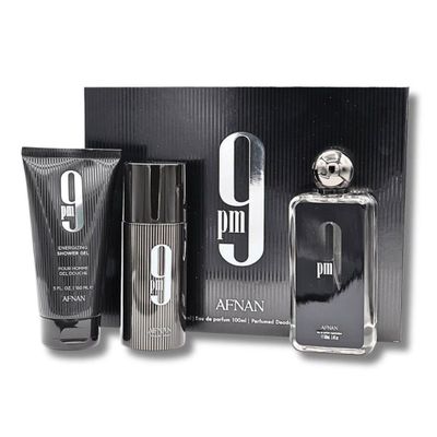 Imagen 2 del producto Set 3 Piezas Afnan 9 Pm Edp 100 Ml + S/G 150 Ml + Deo 150 Ml