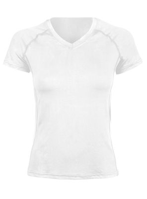 Imagen 1 del producto Polera Dry Fit Manga Corta Cuello V Cape Mujer