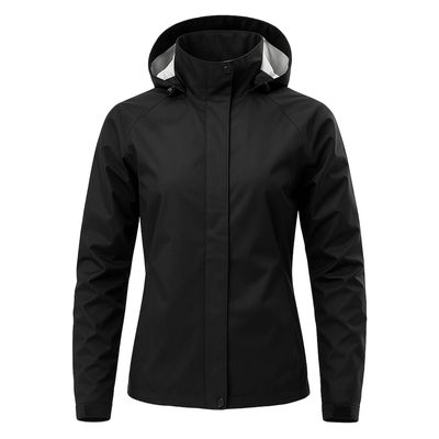 Tercera Capa 100% Impermeable Bengala Negro Mujer