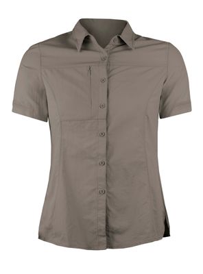 Blusa Trekking Ripstop Manga Corta UPF50 Fénec Mujer