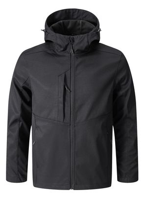 Chaqueta Softshell con Gorro Chilote Hombre