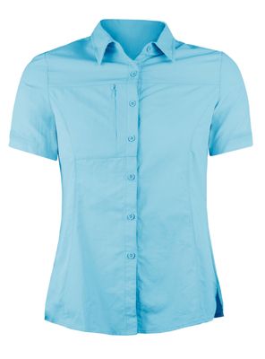 Blusa Trekking Ripstop Manga Corta UPF50 Fénec Mujer