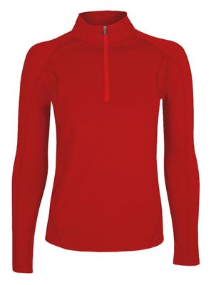 Polera Micropolar Primera Capa con Cierre Chilla Mujer