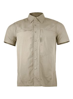 Camisa Trekking Ripstop Manga Corta UPF50 Fénec Hombre