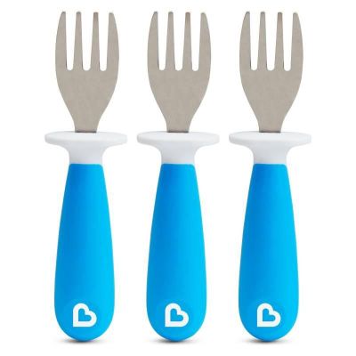 Set de 3 tenedores Azul Munchkin