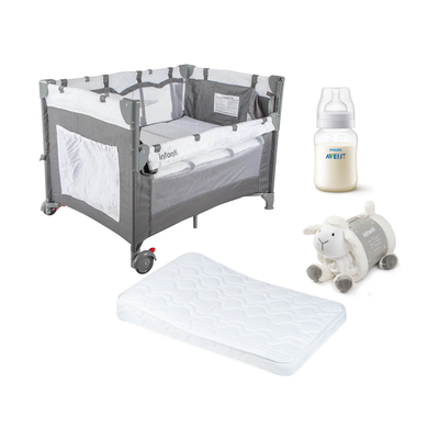 Cuna Colchón Antireflujo Playard Always Together Manta Oveja