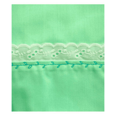 Imagen 2 del producto Juego de sábanas Cuna Playard Infanti Oasis de menta para tu pequeño