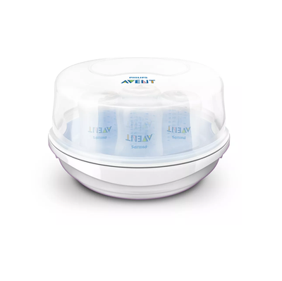 Esterilizador a vapor para microondas