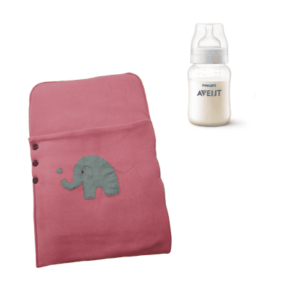 Saco de dormir Rosa más Mi primer biberón Anti colic