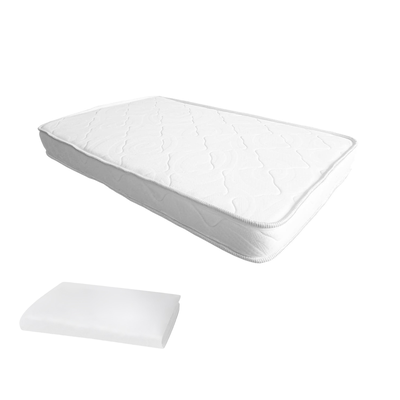 Colchón Espuma 107x67cm mas protector CIELO-LUNA-NUBE