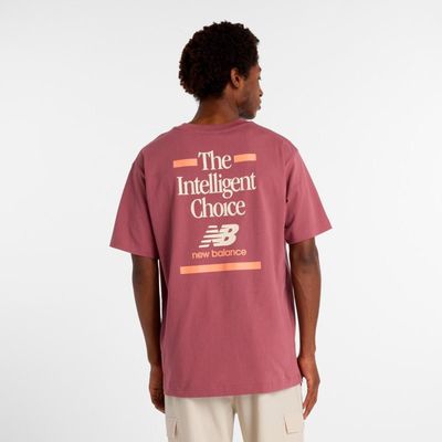 Imagen 2 del producto Polera Lifestyle Hombre New Balance Burdeo