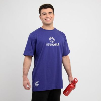 Imagen 2 del producto Polera Hombre Team Chile Azul